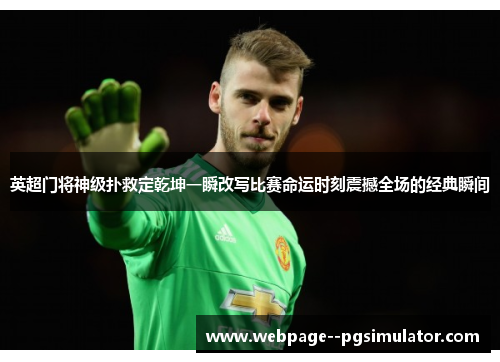 英超门将神级扑救定乾坤一瞬改写比赛命运时刻震撼全场的经典瞬间